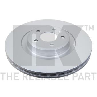 Jeu de 2 disques de frein avant NK OEM 8K0615301M