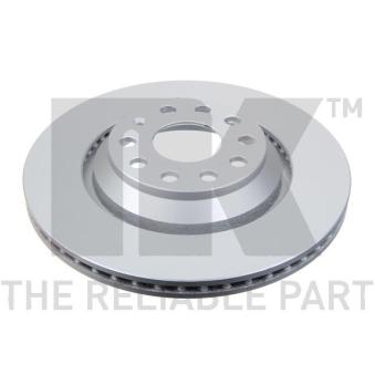 Jeu de 2 disques de frein arrière NK [3147136]