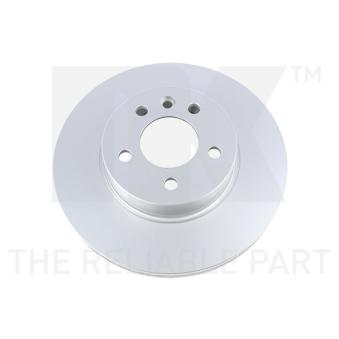 Jeu de 2 disques de frein avant NK OEM 2N0615301B