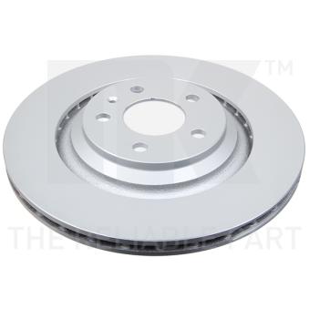 Jeu de 2 disques de frein arrière NK OEM 4F0615601B Jeu de 2 disques de frein arrière NK OEM 4F0615601B