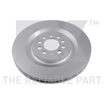 Jeu de 2 disques de frein avant NK OEM 1ML615301 Jeu de 2 disques de frein avant NK OEM 1ML615301
