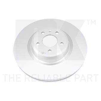 Jeu de 2 disques de frein avant NK OEM 4G0615301B