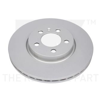 Jeu de 2 disques de frein avant NK 3147177 pour HYUNDAI GENESIS 1.0 TSI - 110cv