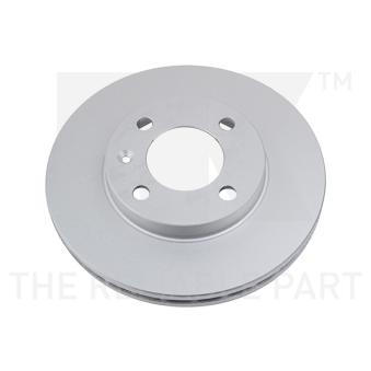 Jeu de 2 disques de frein avant NK OEM 841615301