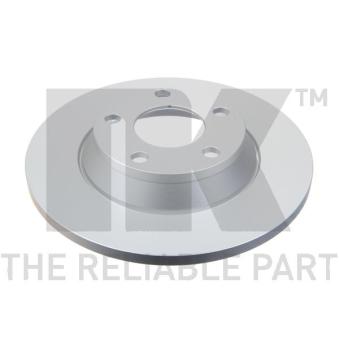 Jeu de 2 disques de frein avant NK OEM 8D0615301A