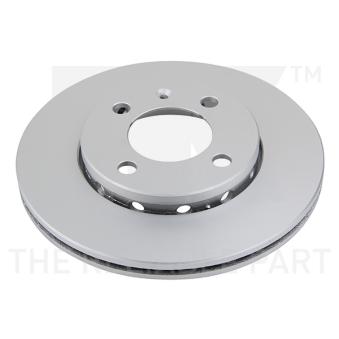 Jeu de 2 disques de frein avant NK OEM 6N0615301F