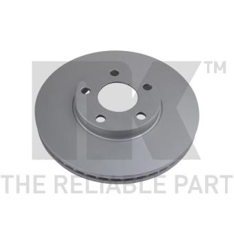 Jeu de 2 disques de frein avant NK OEM 8E0615301C