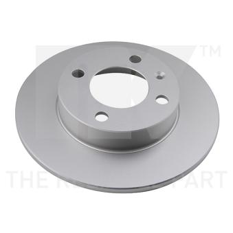 Jeu de 2 disques de frein arrière NK OEM 6N0615601B