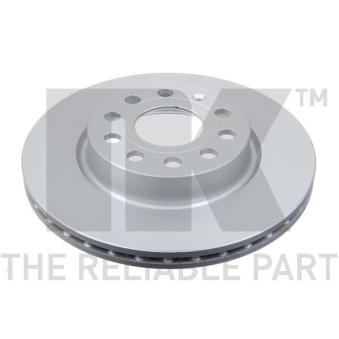 Jeu de 2 disques de frein avant NK OEM 5C0615301