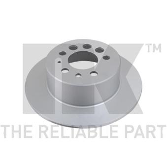 Jeu de 2 disques de frein arrière NK OEM 2707362