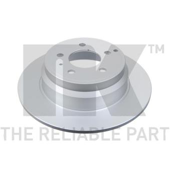 Jeu de 2 disques de frein arrière NK OEM 2717940