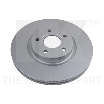 Jeu de 2 disques de frein avant NK OEM 1373370