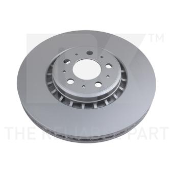 Jeu de 2 disques de frein avant NK OEM 306573013