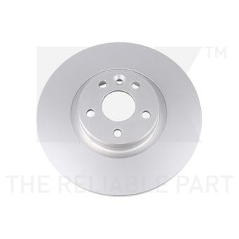 Jeu de 2 disques de frein avant NK OEM 31423305