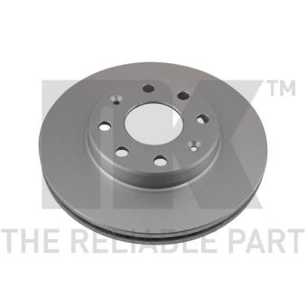 Jeu de 2 disques de frein avant NK OEM 96574632