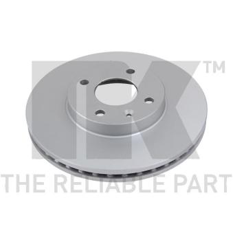 Jeu de 2 disques de frein avant NK OEM 13502001