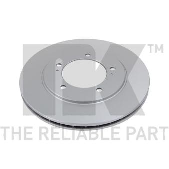 Jeu de 2 disques de frein avant NK OEM 5521165D21