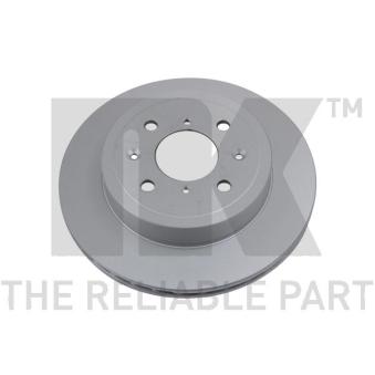 Jeu de 2 disques de frein avant NK OEM 5531186G02