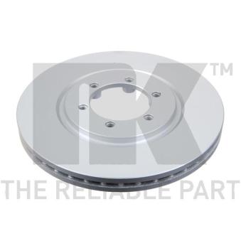 Jeu de 2 disques de frein avant NK OEM 4144108030