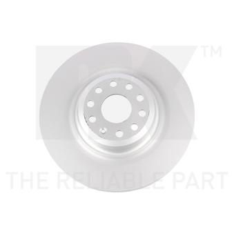 Jeu de 2 disques de frein arrière NK [3166005]