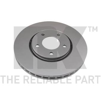 Jeu de 2 disques de frein avant NK OEM 04863918AB