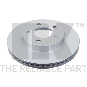 Jeu de 2 disques de frein avant NK OEM 4779020AB