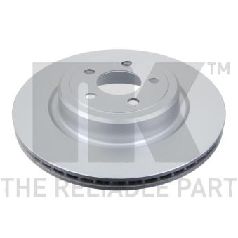 Jeu de 2 disques de frein arrière NK OEM 4779438AD