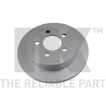 Jeu de 2 disques de frein arrière NK OEM 52128411AA