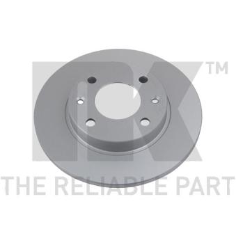 Jeu de 2 disques de frein avant NK OEM 169001 Jeu de 2 disques de frein avant NK OEM 169001