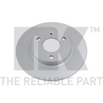 Jeu de 2 disques de frein avant NK OEM E169004