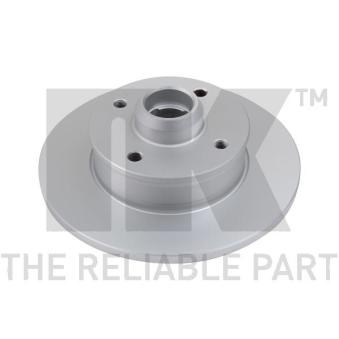 Jeu de 2 disques de frein arrière NK OEM 191615601A