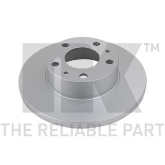 Jeu de 2 disques de frein avant NK OEM 4246B9