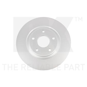 Jeu de 2 disques de frein avant NK [319957]