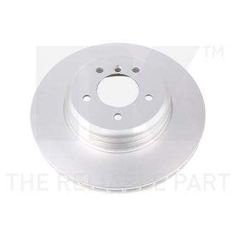 Jeu de 2 disques de frein avant NK OEM 34116763824