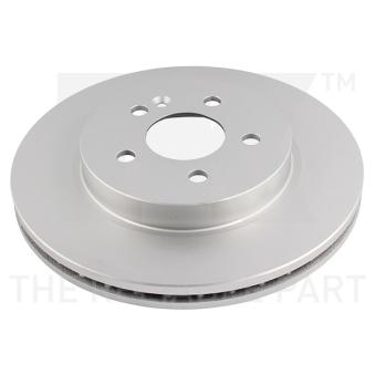 Jeu de 2 disques de frein avant NK OEM 1634210212