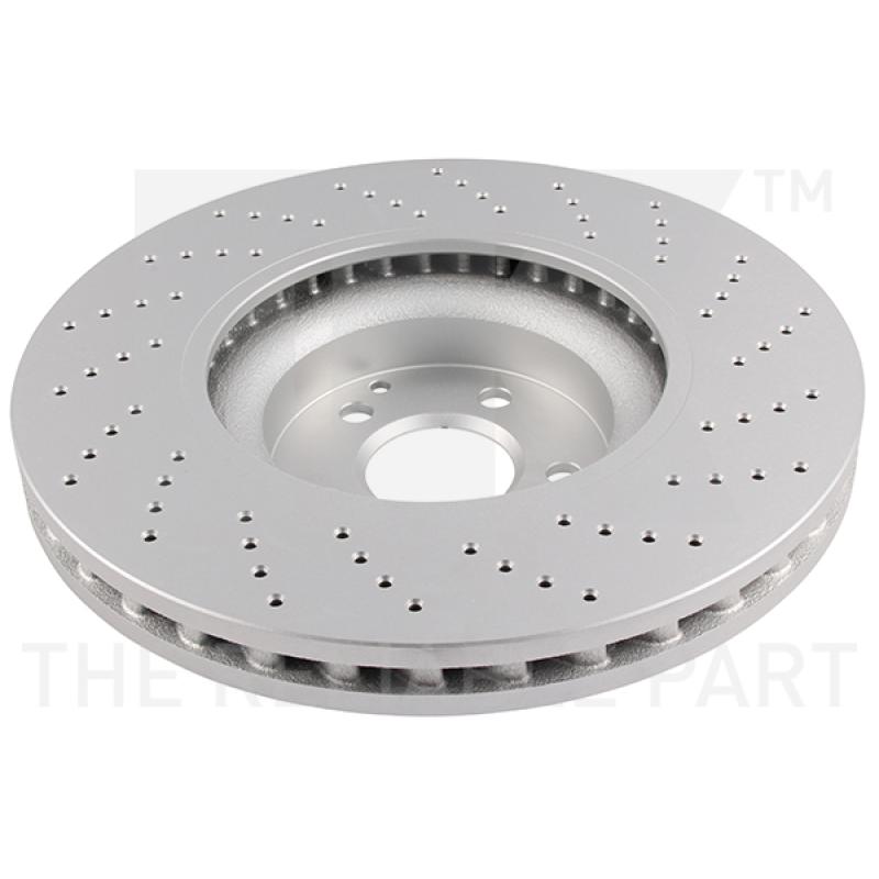 Jeu de 2 disques de frein avant NK 343366 - Visuel 1