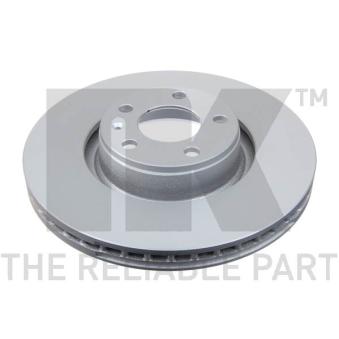 Jeu de 2 disques de frein avant NK OEM 4E0615301AD