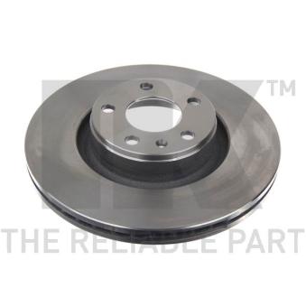 Jeu de 2 disques de frein avant NK OEM 4F0615301D