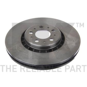 Jeu de 2 disques de frein avant NK OEM 306573013