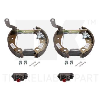 Kit de freins, freins à tambours NK 442354801 pour FIAT UNO 1.1 - 56cv