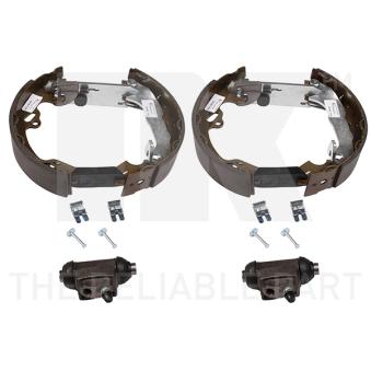 Kit de freins, freins à tambours NK 442563201 pour FORD FOCUS 2.0 - 145cv