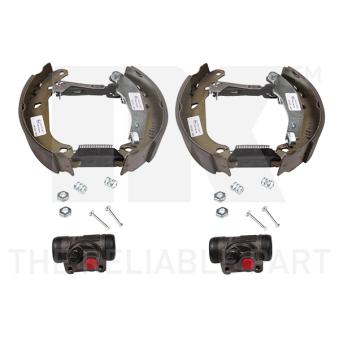 Kit de freins, freins à tambours NK OEM 7701205096 Kit de freins, freins à tambours NK OEM 7701205096