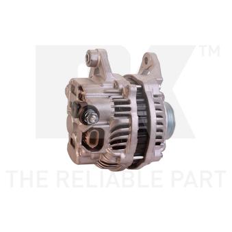 Alternateur NK 4832001 pour MAZDA 2 1.3 - 86cv