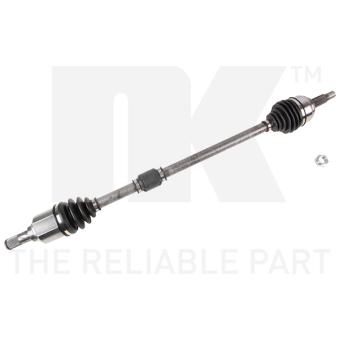 Arbre de transmission NK 502218 pour FORD FOCUS 1.6 - 110cv