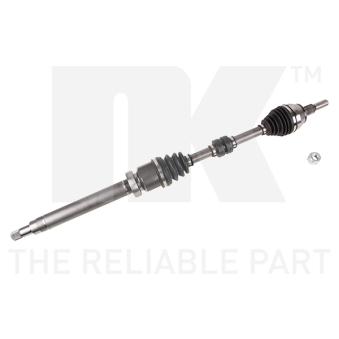 Arbre de transmission NK 502584 pour FORD FOCUS 1.6 - 105cv