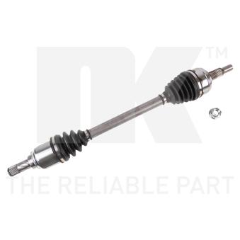 Arbre de transmission NK 503989 pour AUDI 200 1.6 16V - 110cv