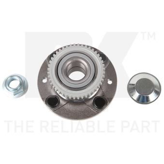 Roulement de roue avant NK 753228 pour RENAULT R5 1.6 16V - 110cv