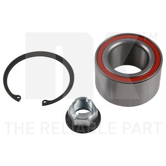 Roulement de roue avant NK 753625 pour RENAULT MASTER 2.5 D - 80cv