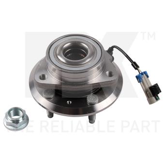 Roulement de roue avant NK 753636 pour CHEVROLET CAPTIVA 2.0 D - 150cv