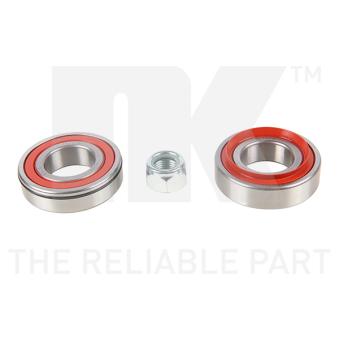 Roulement de roue avant NK 753906 pour RENAULT R4 0.8 - 34cv